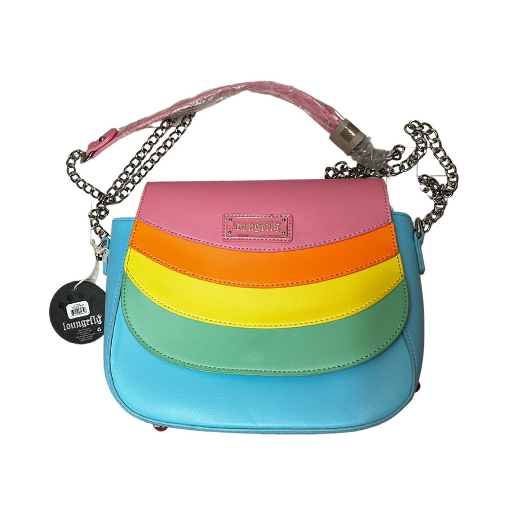Rainbow LoungeFly Rainbow Purse